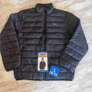 Eddie Bauer Kids Black Puffer Jacket